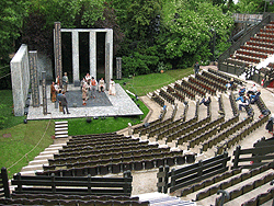 As You Like it in rehearsal