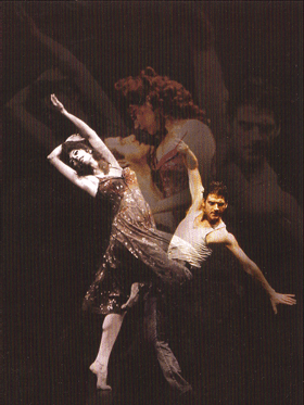 Saranne Curtin and Alan Vincent.  Photo: Bill Cooper