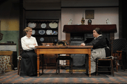 Claire Price and Lynda Baron