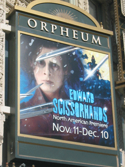 Edward Scissorhands US tour