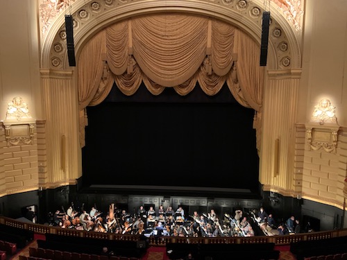San Francisco Ballet Orchestra rehearsing